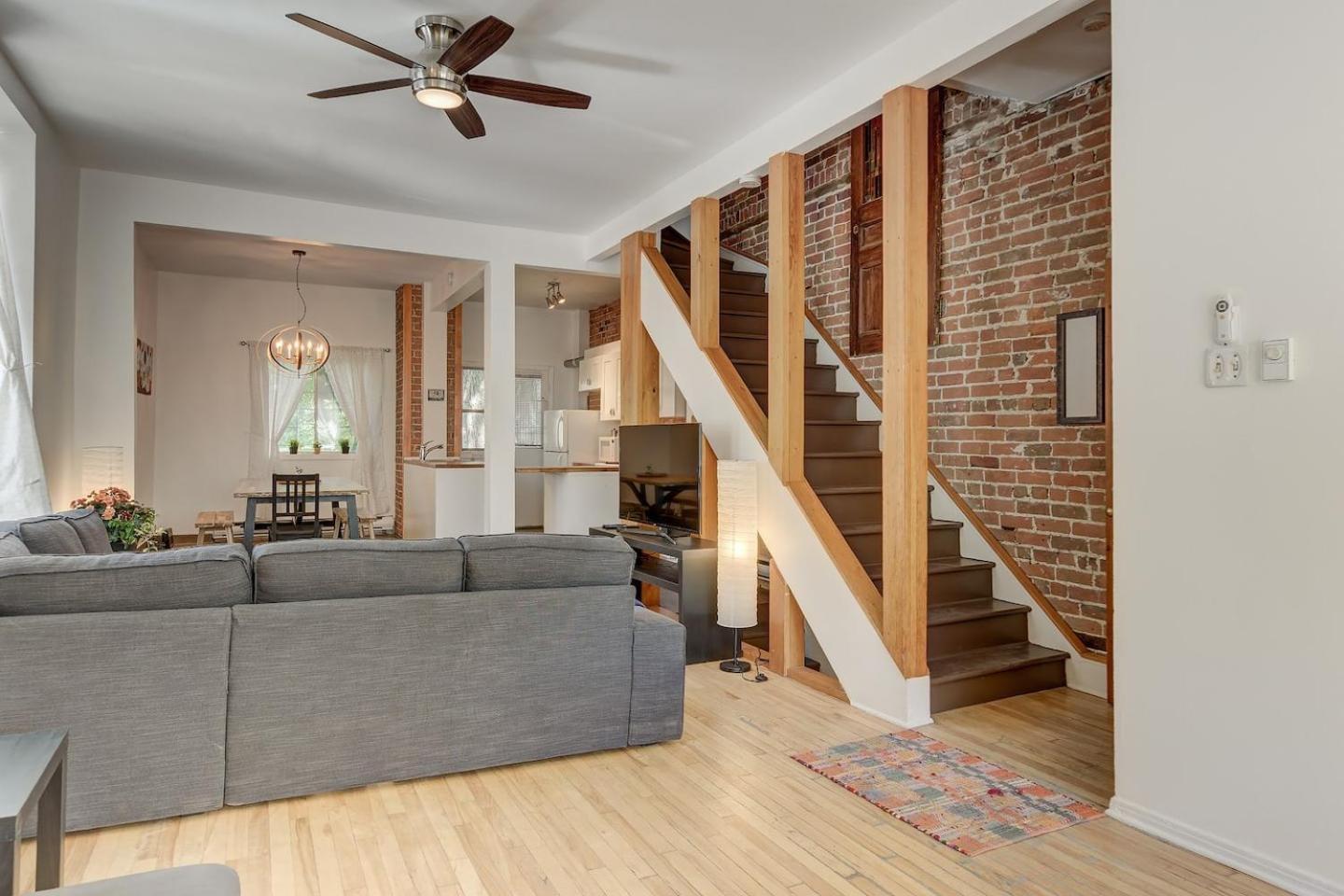 Perfect For Groups Big Livingroom 2 Backyard 3Br モントリオール エクステリア 写真